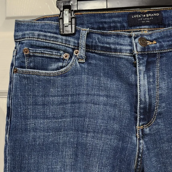 Lucky Brand Women's Straight Leg Sweet Jeans Size 10 - Picture 3 of 12
